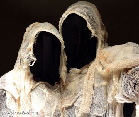 Creepy Ghost Costumes - scratchandstitch.com | Scratch and Stitch