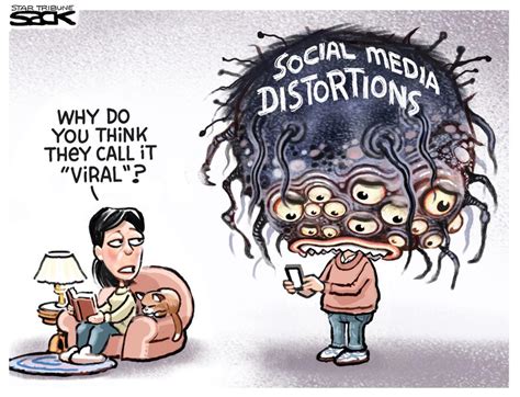 Distortions go viral on social media, in Steve Sack's latest political ...