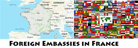 List of Foreign Embassies in France – Countryaah.com