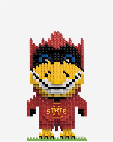 Cy The Cardinal Iowa State Cyclones BRXLZ Mascot FOCO