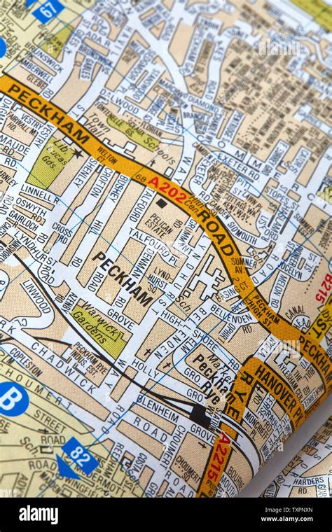 Old maps of london hi-res stock photography and images - Alamy