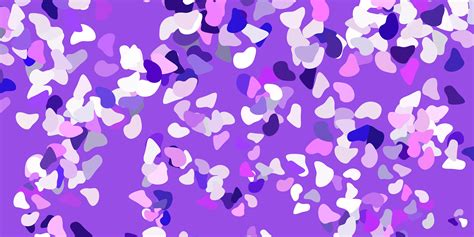 Light purple vector pattern with abstract shapes. 1811200 Vector Art at ...