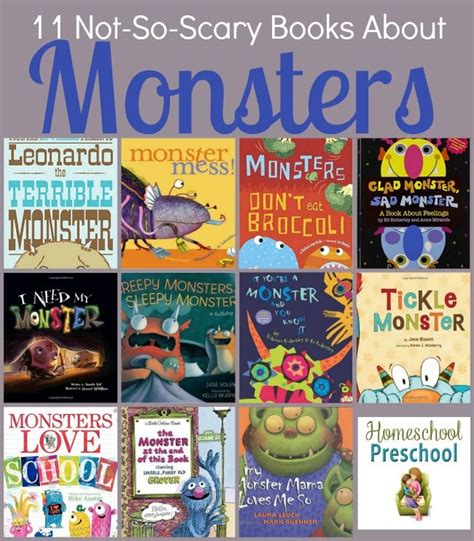 15 Marvelous Monster Books for Preschoolers | Preschool books, Halloween activities preschool ...