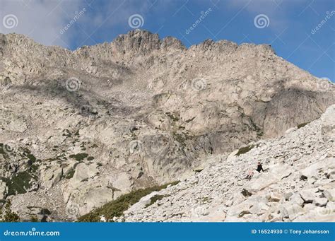 Hiking at Corsica stock photo. Image of europe, stone - 16524930