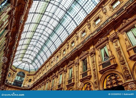 Old Shopping Centre in Milan Stock Image - Image of artwork, construction: 33350953