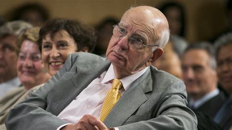 Former Federal Reserve Chairman Paul Volcker dies