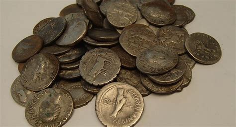 Rare Roman coins found in Askerswell on display at Dorset Museum - The West Dorset Magazine