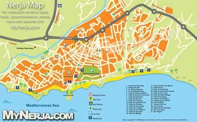 Downloadable Nerja Map