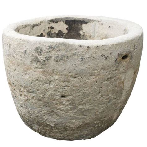 Antique Limestone Planter from Java, Indonesia, circa 1900 at 1stDibs