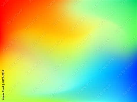 Abstract blur colorful gradient background with red, yellow, blue, cyan and green colors for ...