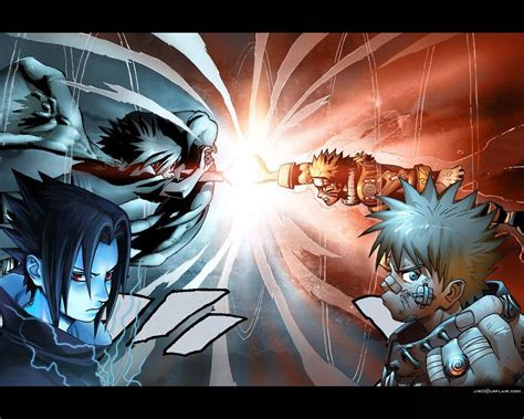 Naruto And Goku Fusion Wallpapers - Wallpaper Cave