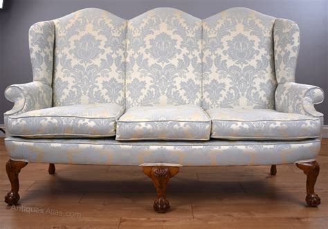 Antique Queen Anne Style Sofa - Antiques Atlas