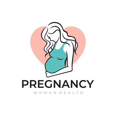 Pregnancy Pregnant Woman Maternal Logo Vector Icon Illustration 17504012 Vector Art at Vecteezy