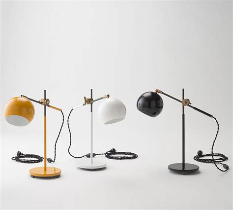 Stick-figure form: Studio desk lamp by Schoolhouse Electric | Hotel Management