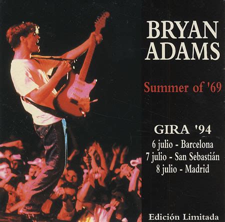 Bryan Adams - Summer Of '69 (CD, Single, Limited Edition, Promo) | Discogs