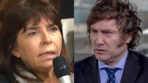 Polémico cruce entre Javier Milei y Silvia Mercado por una noticia ...