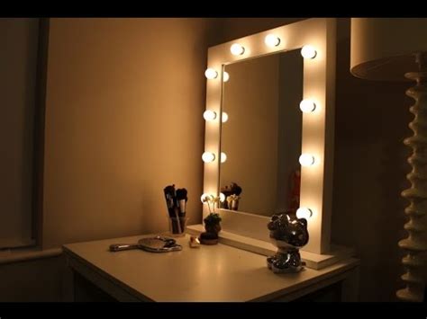 Vanity Mirror with Lights Ikea - YouTube