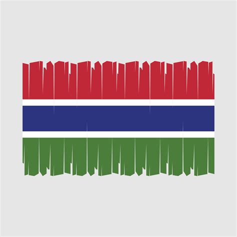 Gambia Flag Vector 21691631 Vector Art at Vecteezy