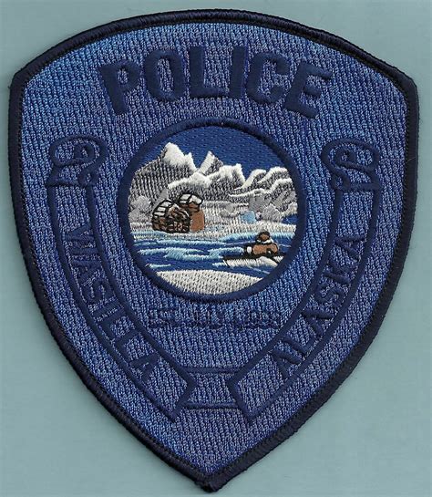 Wasilla Alaska Police Patch