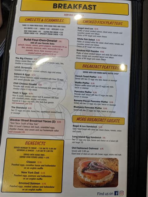 Menu at Max and Louie's New York Diner restaurant, San Antonio, 226 W ...