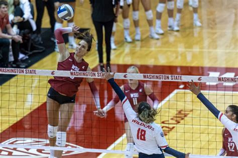 WSU volleyball survives Arizona thanks to Disney magic – The Daily ...