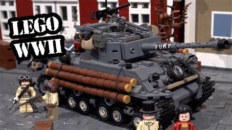 LEGO WWII Fury Tank Battle Scene by Brickmania | Brick Finds & Flips