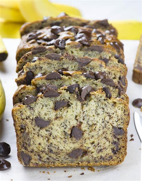 Chocolate Chip Banana Bread | A Homemade Bread with Fresh Banana