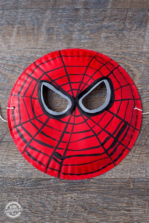 Spider Man Mask Printable Paper