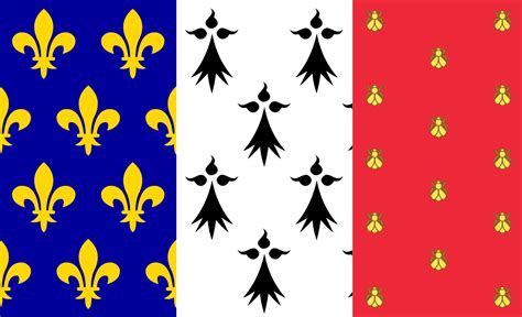 Inspired from an earlier post, here is the Flag of France made from a ...