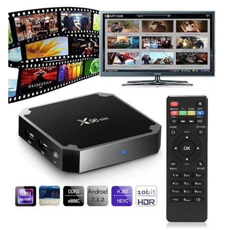 Android Smart TV Box X96 Mini Quad Core 2GB +16GB - Sale price - Buy ...