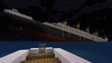 R.M.S Titanic sinking! Minecraft Map