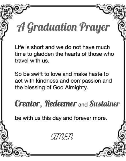 Beautiful Graduation Prayers - Prayers for Special Help