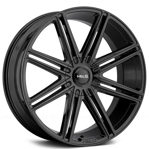 20" Helo Wheels HE913 Gloss Black Rims #HLO001-1