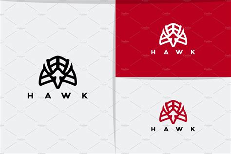 Abstract Hawk Head Logo – MasterBundles