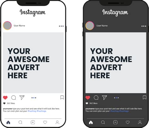 Instagram Social Post Mockup | Figma