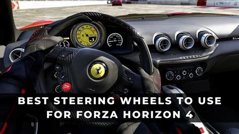 Best Steering Wheels to Use for Forza Horizon 4 | Forza horizon 4, Forza horizon, Steering wheel