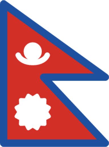 "flag: Nepal" Emoji - Download for free – Iconduck