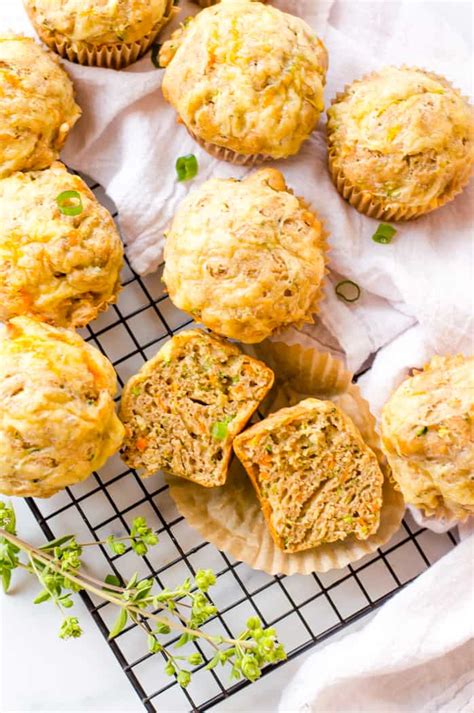 Savory 3-Veggie Muffins - The Natural Nurturer