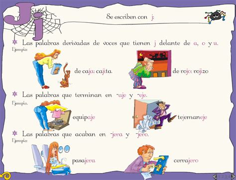 Reglas Ortograficas Del Uso De La J - Tesama