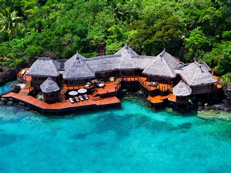 Small Beautiful Bungalow House Design Ideas: Fiji Resorts Overwater Bungalows All Inclusive