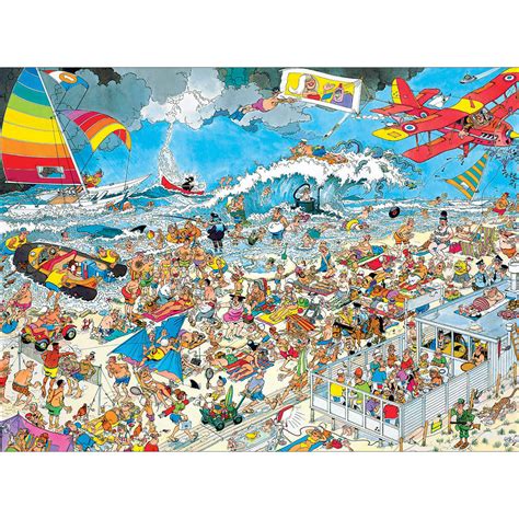 At the Beach 1000 Piece Jigsaw Puzzle | Spilsbury