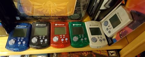 A picture of my current VMU collection. : r/AllGenGaming