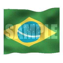 Second Life Marketplace - Animated Waving Flag Texture (BRAZIL) - Full Perms - From Basic Elements