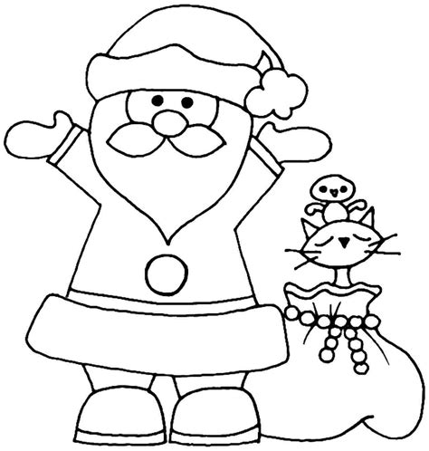 Easy Drawing Santa Claus at GetDrawings | Free download