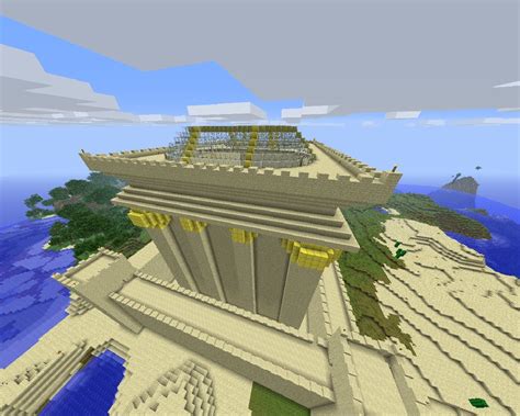 Ancient Sandstone Temple Minecraft Project