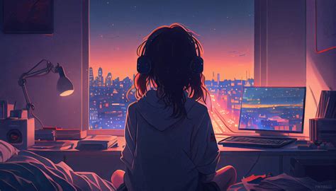 Lofi Anime Wallpaper by Pikswell on DeviantArt