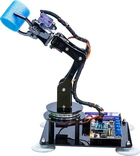 Adeept 5-DOF Robot Arm 5Axis Robotic Arm Kit Compatible with Arduino IDE | DIY Robot Kit | STEAM ...