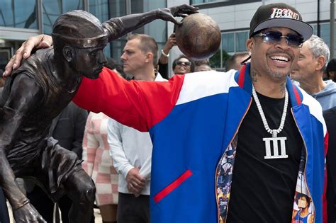 Allen Iverson statue unveiled at 76ers’ practice facility – Daily Press