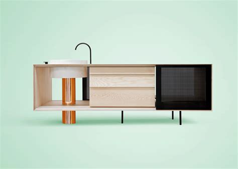 FLOAT | MUT Design | Kitchen furniture design, Interior, Freestanding kitchen