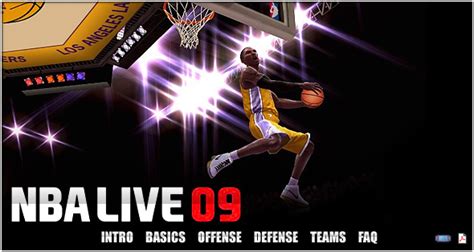 NBA Live 09 - ps3 - Walkthrough and Guide - Page 1 - GameSpy